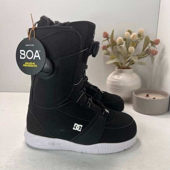 DC Lotus Boa Snowboard Boots Black ADJ0100033 Women’s 6.5 NWOB Snow Boots - Picture 3 of 8